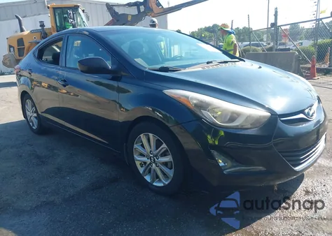 2015 Hyundai Elantra Se z USA, uszkodzony, nr VIN KMHDH4AE2FU260148